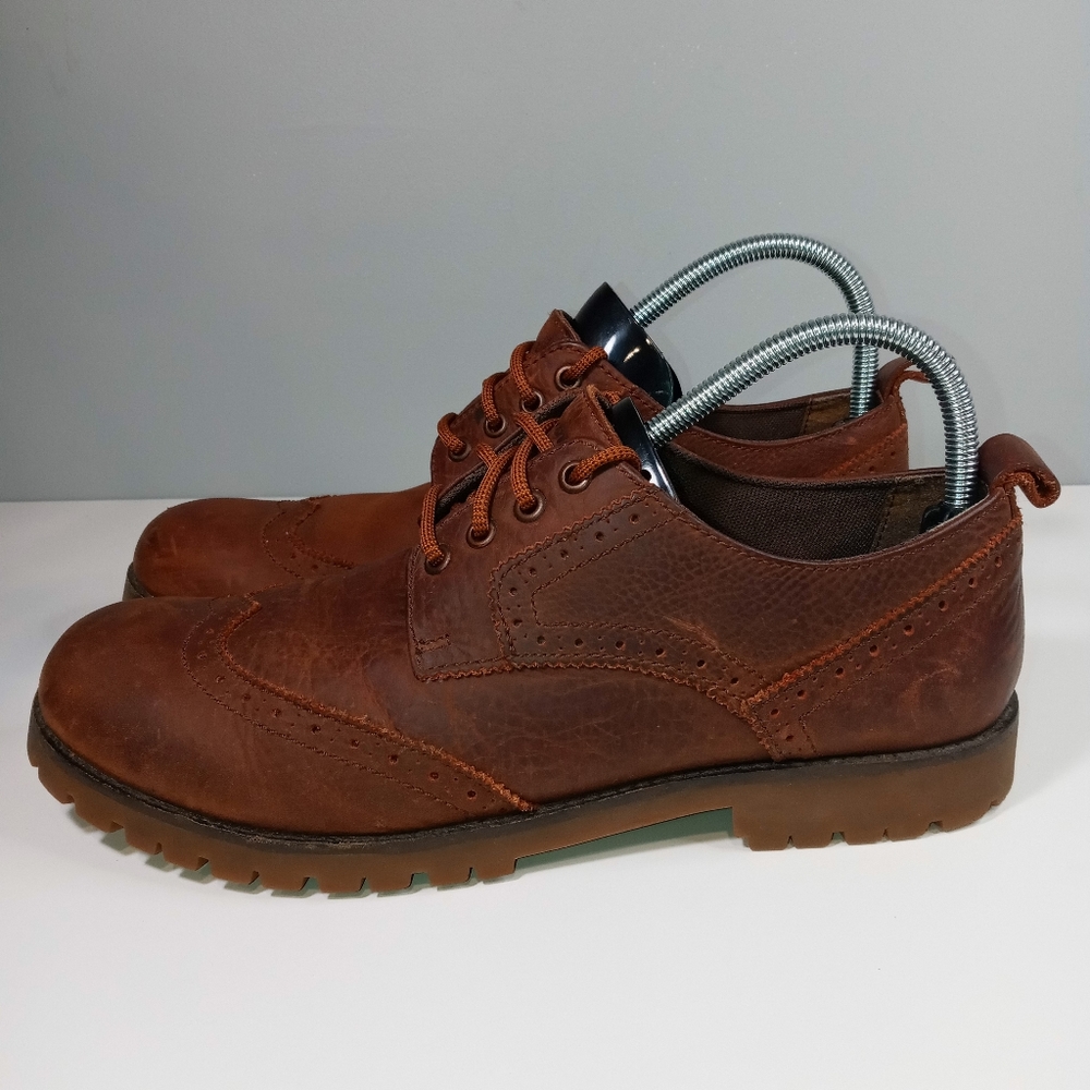Wolverine 1883 BROWN GENUINE LEATHER OXFORD SHOES